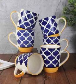 Bave 350ml (Set of 6) Ceramic Coffee Mug