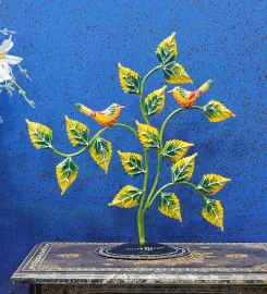 Yellow Tree Iron Decorative