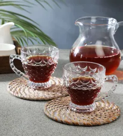 170 ML Glass Cups Set of 6