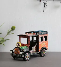 Wooden Showpiece Truck