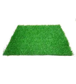 Green Polypropylene High Density Artificial Grass 3.2 X 3.2 Feet Carpet (25 MM)