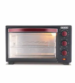 Convection Microwave Oven - 25 Litres - Black by Koryo