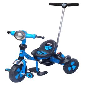 Funridide Tricycle with Parental Handle - Blue