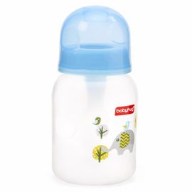 Babyhug Cereal Feeder With Spoon Blue - 150 ml