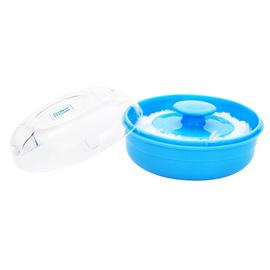 Mee Mee Premium Powder Puff With Case - Blue