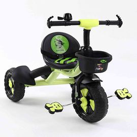 Plug & Play Tricycle With Manual Bell - Green