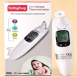 Babyhug 3 in 1 Infrared Non Contact Thermometer - Violet