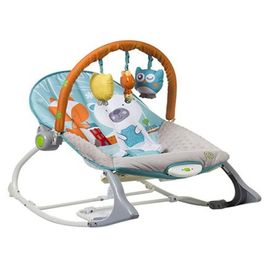 Infantso Vibrating Baby Rocker And Bouncer - Blue