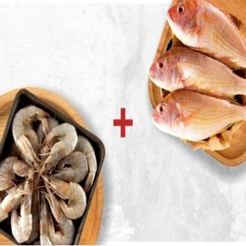 Sankara (480 - 500g) + Prawns Medium(480 - 500g)