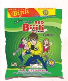 Deepak Red Bijili Crackers 50's Bag