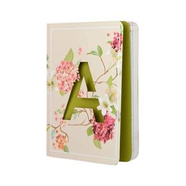 Doodle Initial A Premium Soft Bound Diary