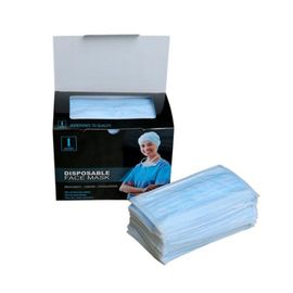 1Mile Disposable 3-Ply Face Mask - Blue 100's