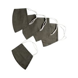  OrchidsPlus Active Face Mask - Grey (Pack of 10)