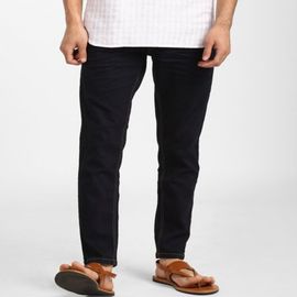 Mid Rise Solid Jeans