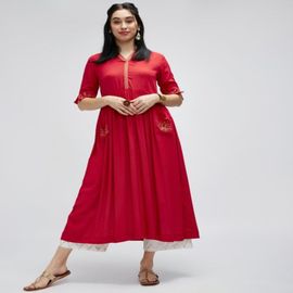 Band Collar With Pocket Kurta