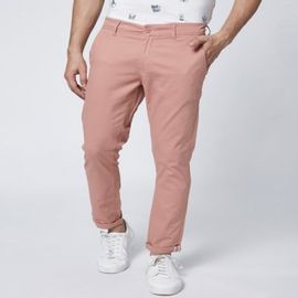 Mid Rise Solid Trousers