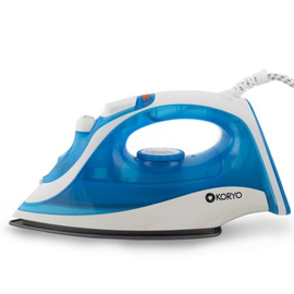 KORYO 1200 Watts Steam Iron (KSW 34X) Blue