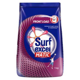 Surf Excel Matic Front Load Detergent Powder, 1 kg Pouch