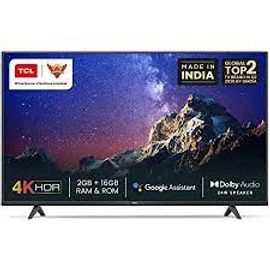TCL 43 inch LED TV - 43P615 4K UHD Android Smart