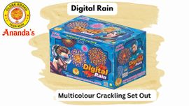 DIGITAL RAIN 10 X 5 E (MULTICOLOUR WITH CRACKLING)