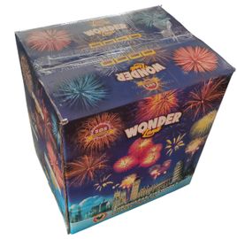 4 inch FANCY PIPE SETOUT B ( 20 SHOT MULTICOLOUR WITH CRACKLING )