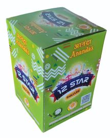 12 STAR multi colour CAKES E (1 pce)