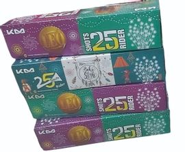 25 SHOT crackling CAKES B (1 pce)