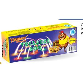 Treasure Box (Red & White) (5 Pcs)