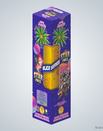 6 INCH SPECIAL FANCY PIPE COLLECTIONS E (1 PCS)