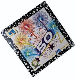 SYMPHONY-50 Shots Multi Colour CAKES E (1 Pce)