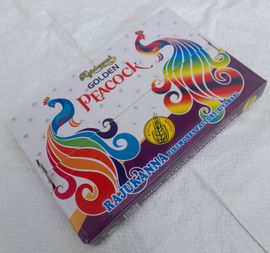 Golden Peacock Feather E (1 Pcs)