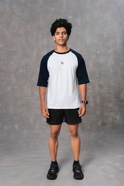 Men's Solid Slim Fit Shorts-Black