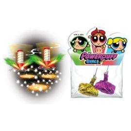 Powerpuff girls (3 jumbing chakkars& 2 diamond colors)