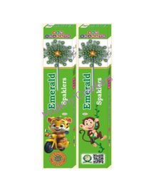 10 Cm Emerald  Green Sparklers UV(1 box)