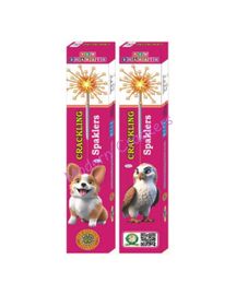 10 CM Crackling Sparklers UV  (1 box)