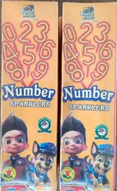 Number Sparklers