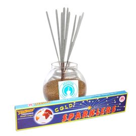 15 CM Gold Sparklers