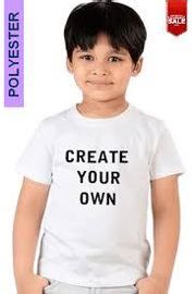 Kids t shirt customized