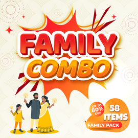 family combo 58 items