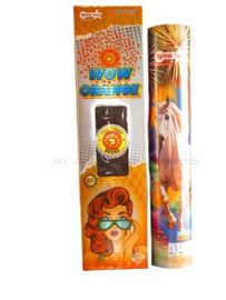 4" ORANGE / Blue Lighting (1 PCS)