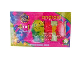 ANDROID 4 IN 1 TOY SHOWER (4 PCS)