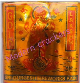 4" Gold Lakshmi