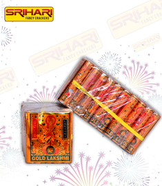 4" Gold Lakshmi