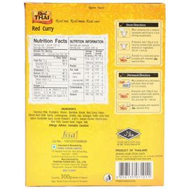 Real Thai Red Curry With Vegetable, 300 g