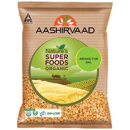 Aashirvaad Nature's Super Foods Organic Arhar/Tur Dal, 500 g