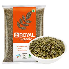 Organic - Green Moong Whole/Hesaru Kaalu, 2 kg