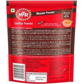 MTR Masala - Sambar Powder, 200 g Pouch