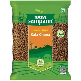 Tata Sampann Unpolished Kala Chana, 1 Kg Pouch