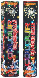 3" COLOUR CHANGING BALLS