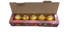 Mini Pearl Andhra Flower pots (5pcs)